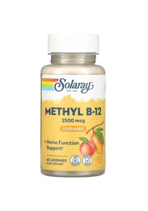 Methyl B-12 2500 мкг 60 паст (Solaray)