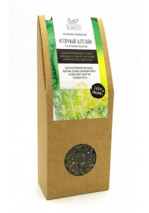 Травяной чай Горный Алтай с кедровыми орешками 45 гр (Altaivita)