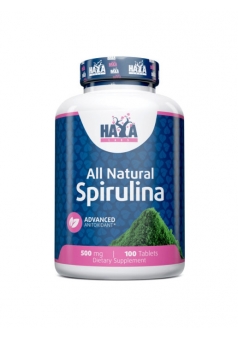All Natural Spirulina 500 мг 100 табл (Haya Labs)