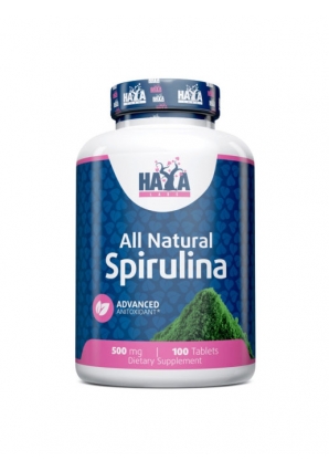 All Natural Spirulina 500 мг 100 капс (Haya Labs)