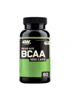 Поддерживает рост мышц и восстановление BCAA 1000 60 капс. (Optimum Nutrition)