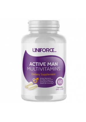 Active Man Multivitamins 100 капс (Uniforce)