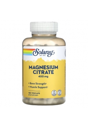 Magnesium Citrate 400 мг 180 капс (Solaray)