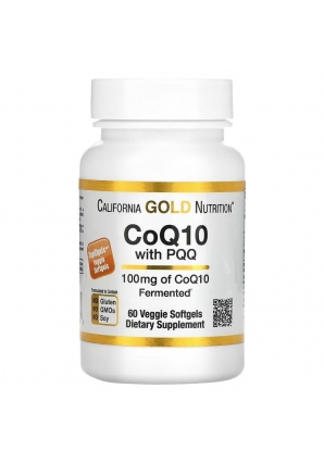 CoQ10 with PQQ 100 мг 60 капс (California Gold Nutrition)
