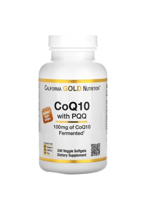 CoQ10 with PQQ 100 мг 240 капс (California Gold Nutrition)