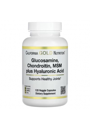 Glucosamine, Chondroitin, MSM plus Hyaluronic Acid 120 капс (California Gold Nutrition)