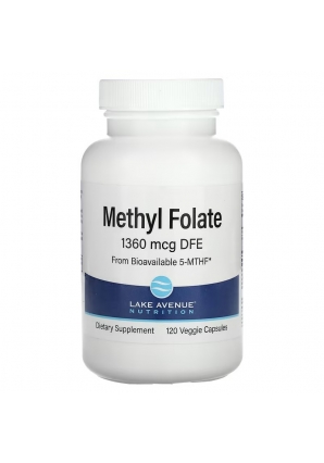 Methyl Folate 1360 мкг 120 капс (Lake Avenue Nutrition)