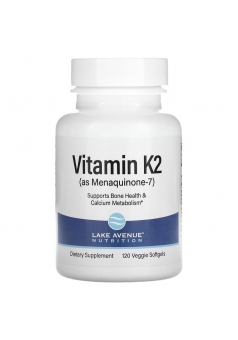 Vitamin K2 120 капс (Lake Avenue Nutrition)