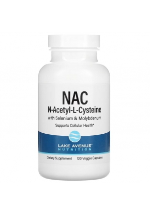 NAC N-Acetyl-L-Cysteine 120 капс (Lake Avenue Nutrition)