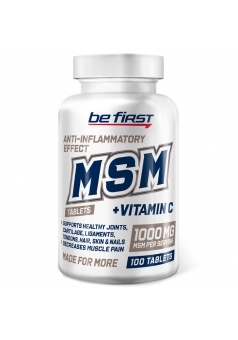 MSM 1000 мг + Витамин С 100 табл (Be First)