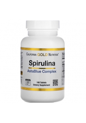 Spirulina AstaBlue Complex 180 табл (California Gold Nutrition)