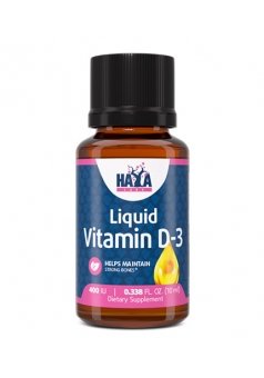 Liquid Vitamin D3 400 МЕ 10 мл (Haya Labs)