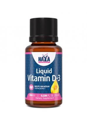 Liquid Vitamin D-3 400 МЕ 10 мл (Haya Labs)