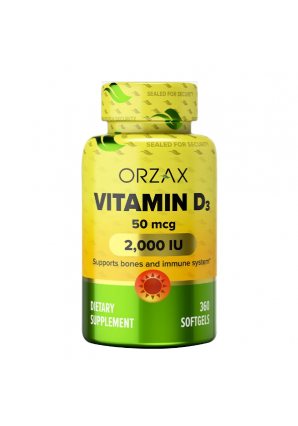 Vitamin D3 2000 МЕ 360 капс (Orzax)