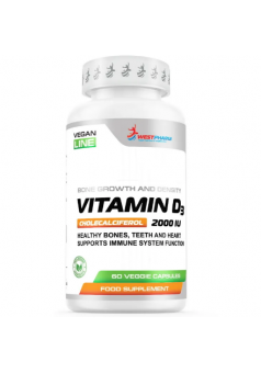 Vegan Line Vitamin D3 2000 МЕ 60 капс (WestPharm)
