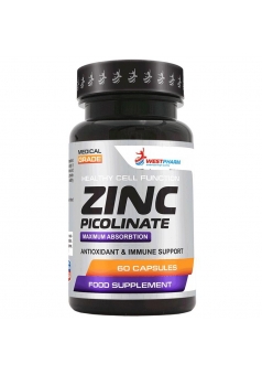 Medical Grade Zinc Picolinate 60 капс (WestPharm)