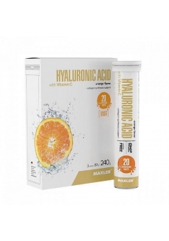 Hyaluronic Acid with Vitamin C 3 ТУБЫ по 20 шип.табл (Maxler)