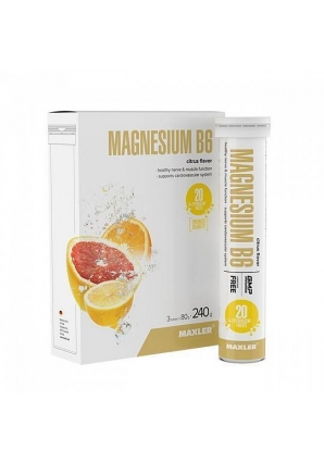 Magnesium B6 20 шип.табл 3 шт (Maxler)