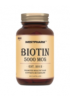 Biotin 5000 мг 60 капс (WestPharm)