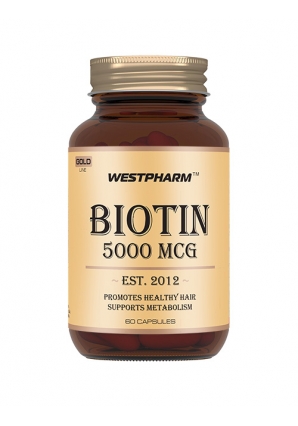 Biotin 5000 мг 60 капс (WestPharm)