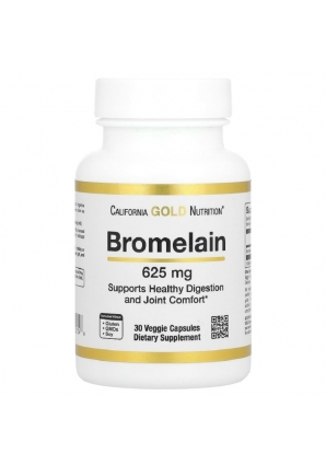 Bromelain 625 мг 30 капс (California Gold Nutrition)