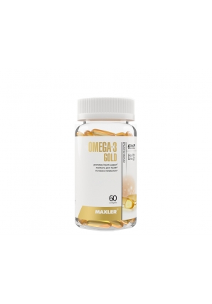 Omega-3 Gold USA 60 капс (Maxler)