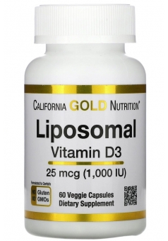 Liposomal Vitamin D3 1000 МЕ 60 капс (California Gold Nutrition)