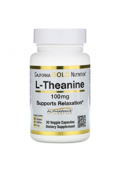 L-Theanine 100 мг 30 капс (California Gold Nutrition)