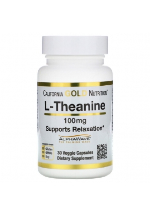 L-Theanine 100 мг 30 капс (California Gold Nutrition)