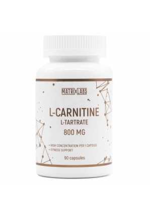 L-Carnitine L-Tartrate 800 мг 90 капс (Matrix Labs)