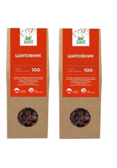 Шиповник (плоды) крафт-коробка 2 ШТ по 100 гр (Altaivita)