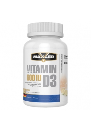 Vitamin D3 EU 240 капс (Maxler)