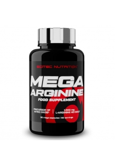 Mega Arginine 90 капс (Scitec Nutrition)