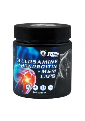 Glucosamine + Chondroitin + MSM 240 капс (RPS Nutrition)