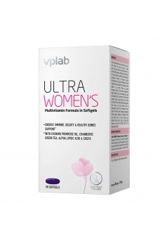 Ultra Womens Multivitamin 90 ГЕЛ. КАПС. (VPLab Nutrition)