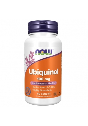 Ubiquinol 100 мг 60 капс (NOW)