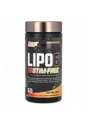 Lipo-6 Black Stim-Free 60 капс (Nutrex)