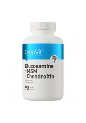 Комплекс хондропротекторов Glucosamine Msm Chondroitin 90 табл (OstroVit)