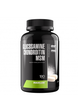 Glucosamine Chondroitin MSM 180 табл. для суставов и связок (Maxler)