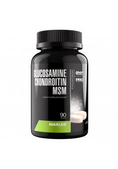 Glucosamine Chondroitin MSM 90 табл. для суставов и связок (Maxler)