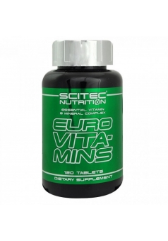Витамины в таблетках Euro Vita-Mins 120 табл (Scitec Nutrition)