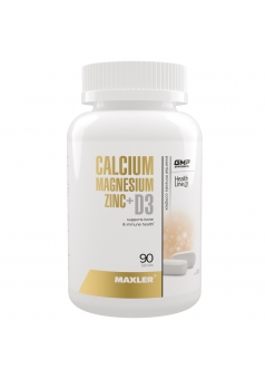 Calcium Zinc Magnesium + D3 90 табл (Maxler)