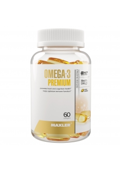 Незаменимые Omega-3 Premium USA 60 капс (Maxler)