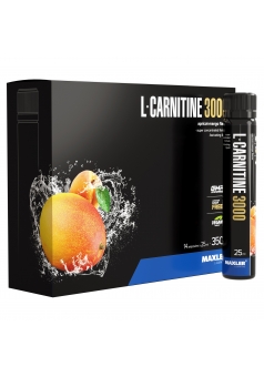 L-карнитин суперконцентрированная формула L-Carnitine 3000 - 14 АМПУЛ 25 мл (Maxler)