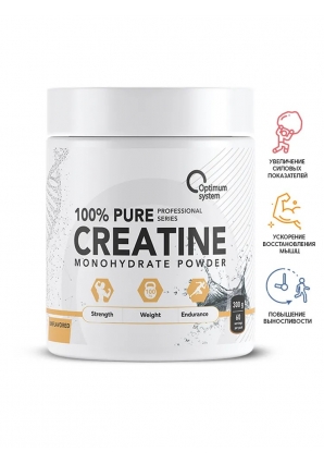 Креатин моногидрат 100% Pure Creatine Monohydrate 300 грамм (Optimum System)