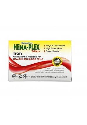 Hema-Plex 10 табл (Natures Plus)