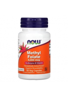 Methyl Folate 5000 мкг 50 капс (NOW)