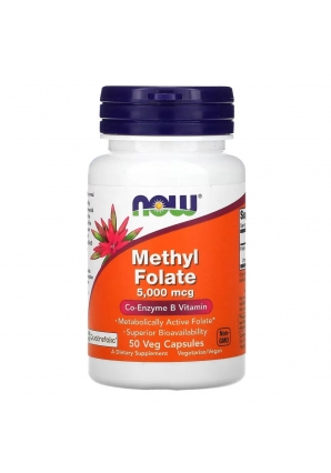 Methyl Folate 5000 мкг 50 капс (NOW)