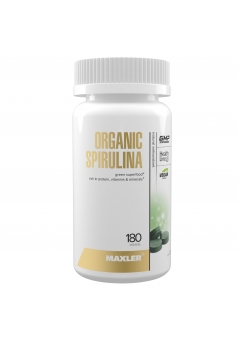 Organic Spirulina 180 табл (Maxler)