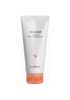 Пенка для умывания SEE & SAW AC Control Deep Cleansing Foam 120 мл (The Saem)